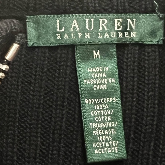Ralph Lauren Knit Zippered Vest - Picture 2 of 7